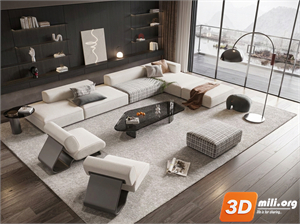 Sofa Minotti Skp Files 